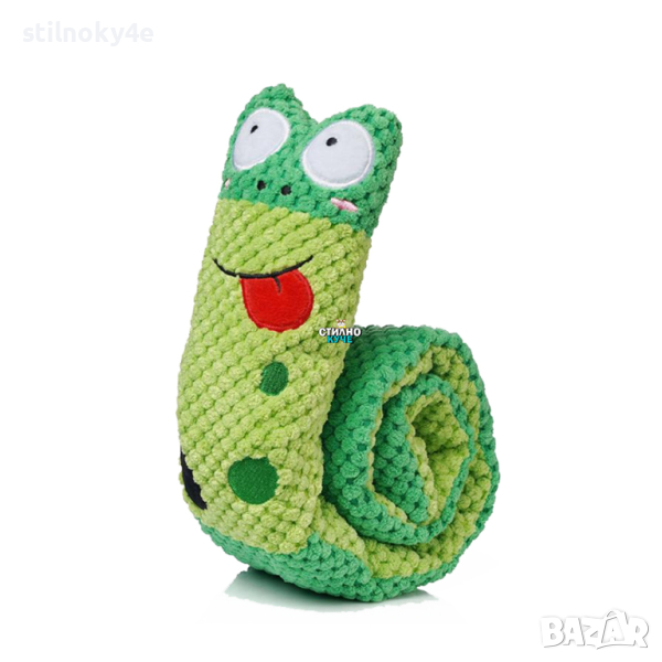 Плюшена интерактивна играчка за куче, с джобове за поставяне на лакомства Играчки за кучета, снимка 1