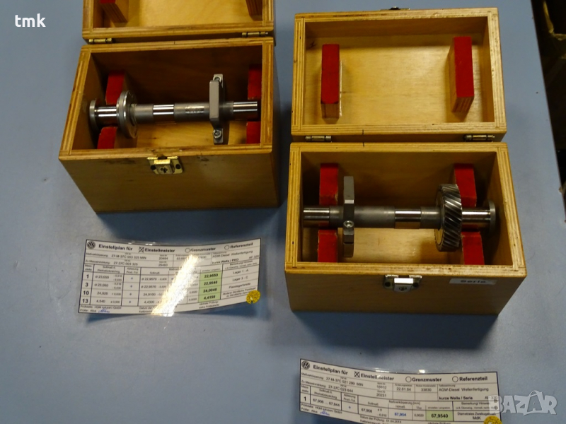 Комплект калибър-притир Marposs , снимка 1