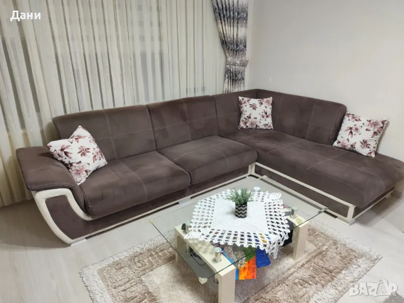 Продавам ъглов диван , снимка 1