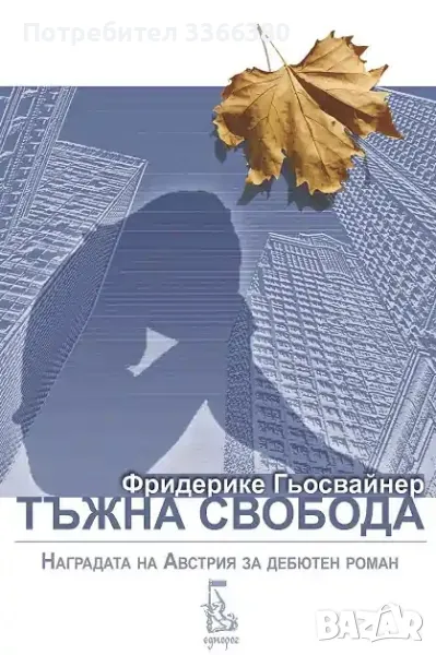 Тъжна свобода - Фредерике Гьосвайлер, снимка 1