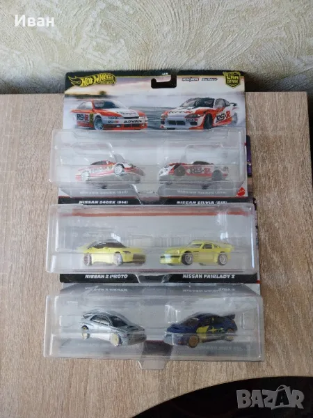 2 -pack hot wheels premium 1:64, снимка 1