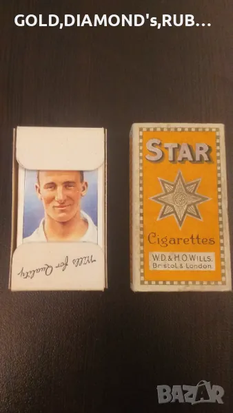 Картички от цигарени кутии, снимка 1