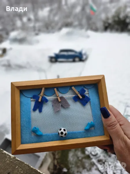 Ръчно изработена 3д рамка , снимка 1