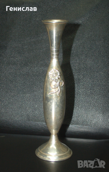 Сребърна ваза, снимка 1