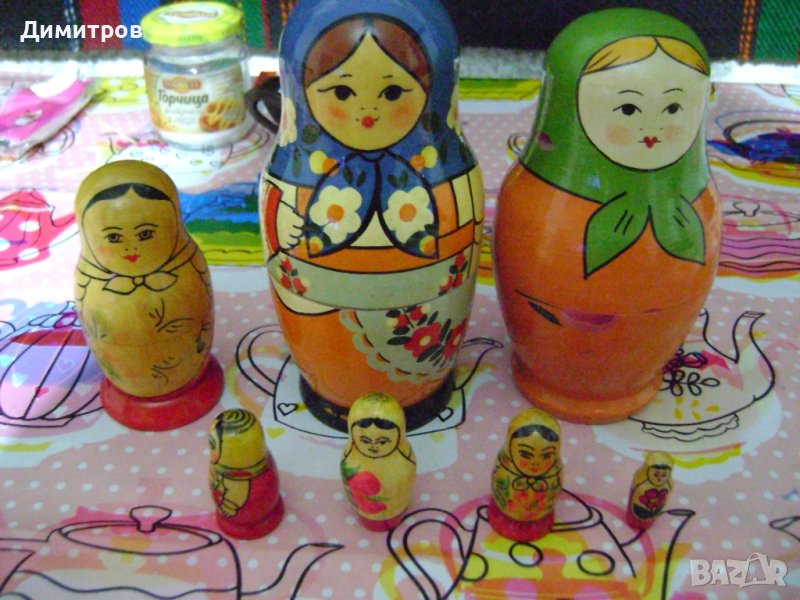 Лот матрьошки от СССР, снимка 1