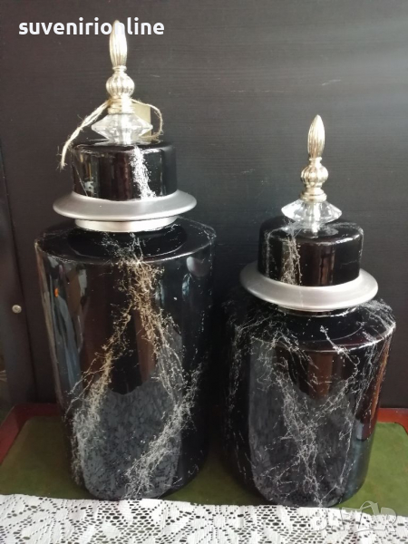 Двойка луксозни сувенири вази , снимка 1