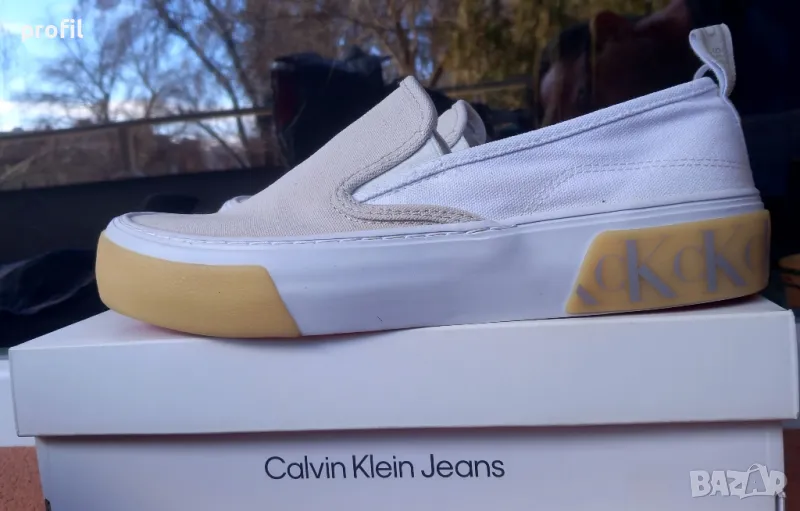 Нови Calvin Klein Skater №38 кецове -50%, снимка 1