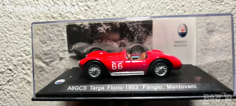 Maserati A6GCS Targa Florio 1/43, снимка 1