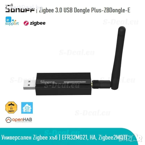 SONOFF Zigbee 3.0 USB Dongle Plus-ZBDongle-E, снимка 1