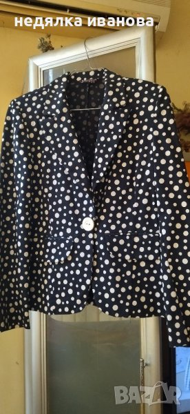 Дамско сако на точки, снимка 1