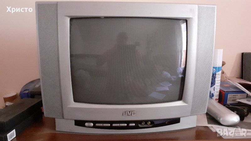 телевизор 14 инча-35,7 см диагонал на монитора JVC AV14BJBEES, с дистанционно, снимка 1