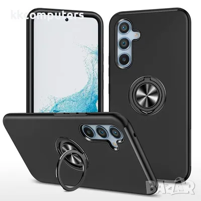 Калъф силикон Finger Grip / Черен / за Samsung S25 Plus Баркод : 3131996, снимка 1