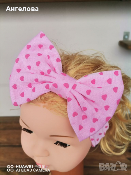 Лента за глава с голяма панделка , снимка 1