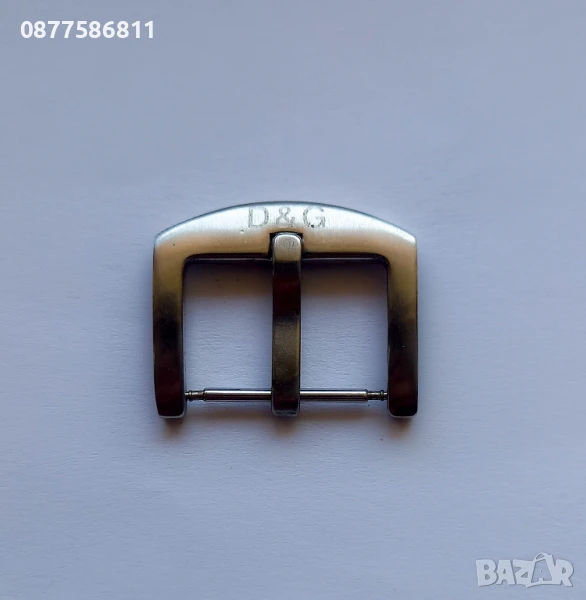 КАТАРАМА ЗА ЧАСОВНИК D&G ТОКА БЪКЕЛ D & G.КАТАРАМИ,ЗАКОПЧАЛКИ ЗА ЧАСОВНИЦИ ТОКИ,БЪКЪЛИ ЗА КАШКИ Д Г, снимка 1