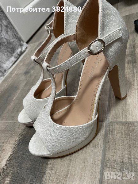 Дамски официални обувки на висок ток, снимка 1