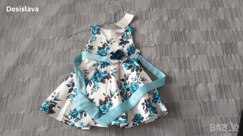 Нова рокля на цветя, размер 18 месеца , снимка 1