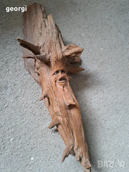 дървено пано за стена дърворезба    18/3, снимка 1