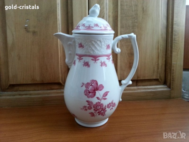 Стар немски порцелан Бавария кана и латиера , снимка 1