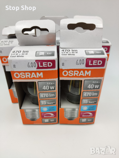 Osram led крушки 5вата-40вата dimmable , снимка 1