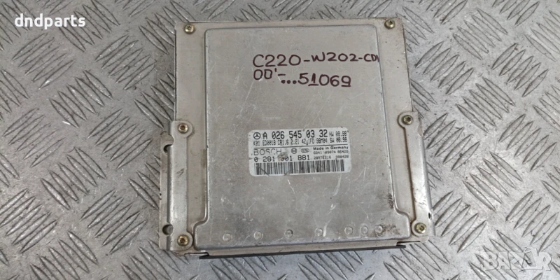 Компютър Mercedes C220 CDI W202 2000г. A0265450332 , снимка 1