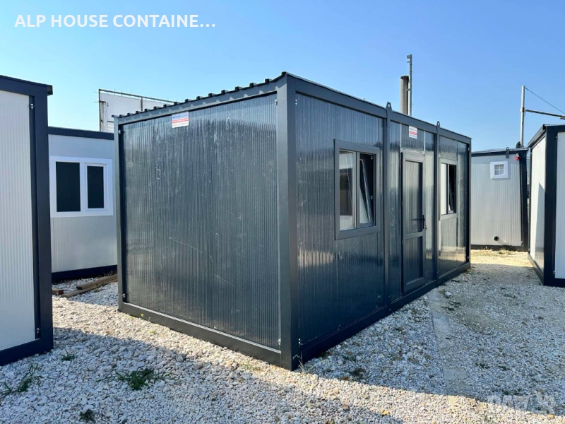 Жилищен контейнер 600х300 | Строителен контейнер, Модулен контейнер, Санитарен контейнер, снимка 1