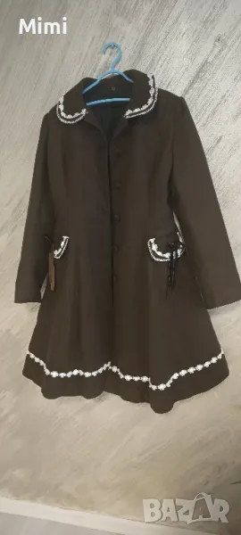 дизайнерско палто плаващ размер, снимка 1