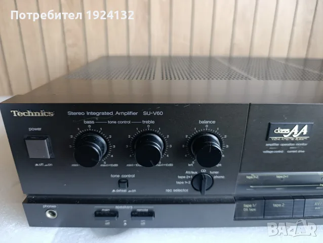Technics SU-V60 130 €, снимка 2 - Ресийвъри, усилватели, смесителни пултове - 55942069