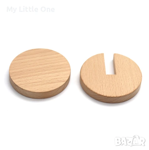 Монтесори дървени дискове