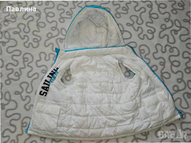 Двулицев Детски Елек без Ръкави - 5-6г, снимка 4 - Детски якета и елеци - 41573998