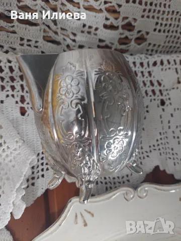 Чайник, захарничка и латиера , снимка 9 - Аксесоари за кухня - 48713880