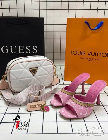 чехли на ток louis vuitton 