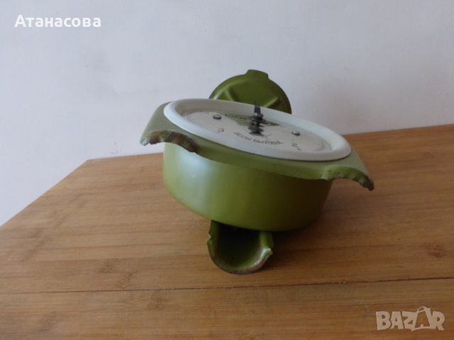 Руска домашна кухненска везна кантар до 5 кг 1970 г, снимка 8 - Антикварни и старинни предмети - 44202705