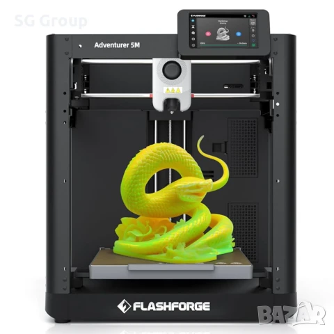 3D принтер Flashforge Adventurer 5M, снимка 3 - Принтери, копири, скенери - 50917758