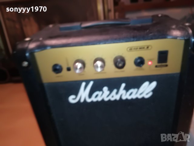 MARSHALL GUTAR AMPLIFIER-ВНОС ENGLAND 1302231952, снимка 9 - Ресийвъри, усилватели, смесителни пултове - 39664031