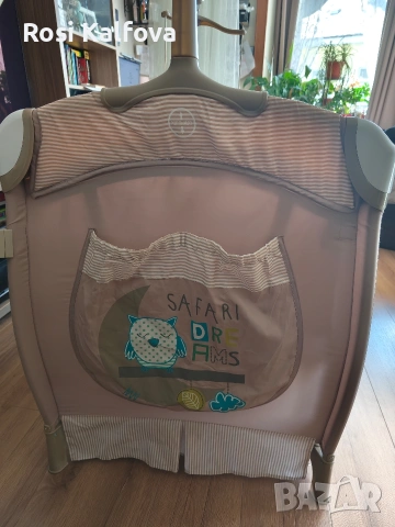 Кошара на две нива, люлеещ механизъм, балдахин, музикална въртележка , снимка 6 - Бебешки легла и матраци - 53795841