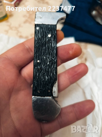 стар туристически нож Петко Денев 5 приставки , снимка 10 - Ножове - 51477104