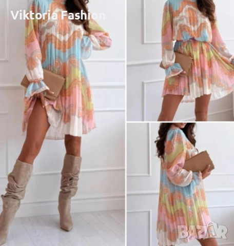 дамска рокля, снимка 3 - Рокли - 52479215