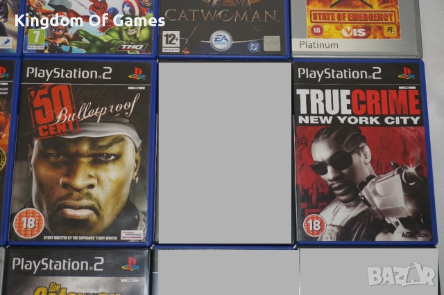 Игри за PS2 Marvel Super Hero Squad/Catwoman/Mike Tyson/America's 10 Most Wanted, снимка 4 - Игри за PlayStation - 48257539