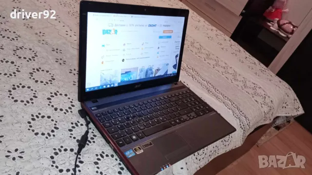 Acer 5755G и7 процесор 15.6 инча екран с 8 гб рам 500 гб хард с 2 гб видео карта уиндоус 10, снимка 9 - Лаптопи за дома - 47431025