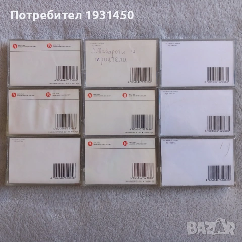 касетки за касетофон, снимка 3 - Аудио касети - 53589185