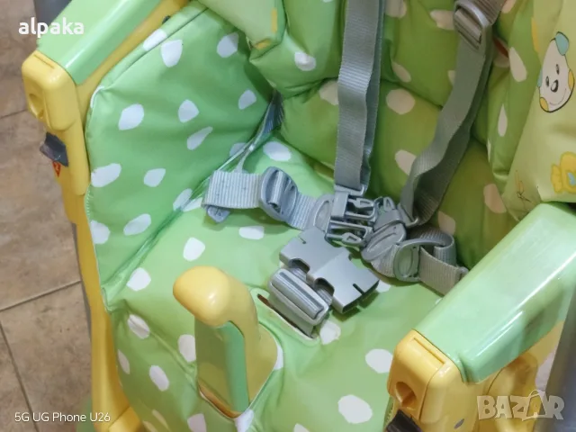 Детско столче за хранене Peg Perego Prima Pappa (My Friends Verde), снимка 11 - Столчета за хранене - 56144825