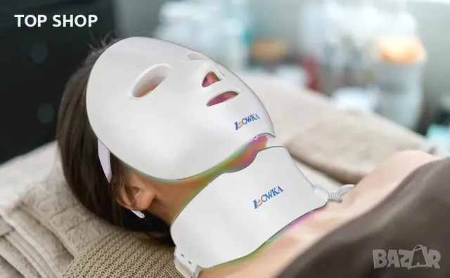 BOWKA LED Photon Therapy Mask Акумулаторна 7 в 1, снимка 13 - Маши за коса - 49106123