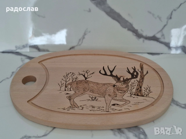 Дъска ръчна пирография , снимка 4 - Аксесоари за кухня - 53709879