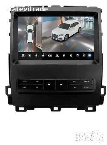 TOYOTA LAND CRUISER PRADO J120 / LEXUS GX470 2002-2009 9" АНДРОИД НАВИГАЦИЯ, 9514, снимка 2 - Навигация за кола - 40034980