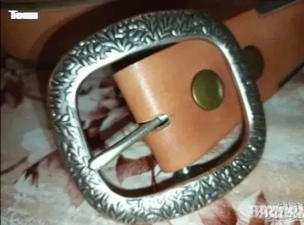 KARIM Нов Дамски Колан Изцяло от Естествена Кожа 120см. , снимка 6 - Колани - 50516965