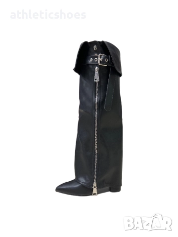 Дамски  високи ботуши на висок ток-ПРОМОЦИЯ, снимка 2 - Дамски ботуши - 52249168