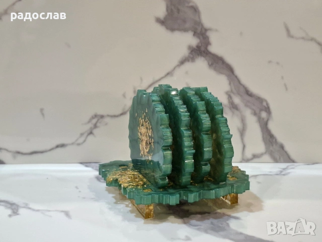 Подложки за чаши епоксидна смола , снимка 3 - Други стоки за дома - 53438723