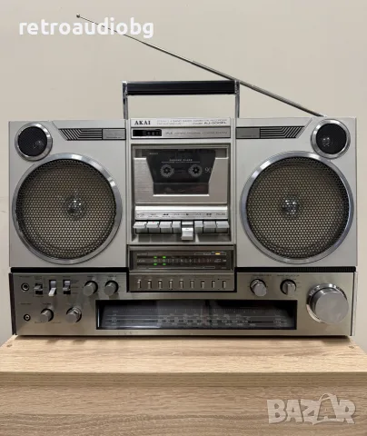 🔉Ретро колекционерски радиокасетофон AKAI AJ-500FL - Boombox - Профилактиран🔉