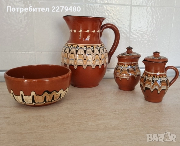 Красив керамичен комплект