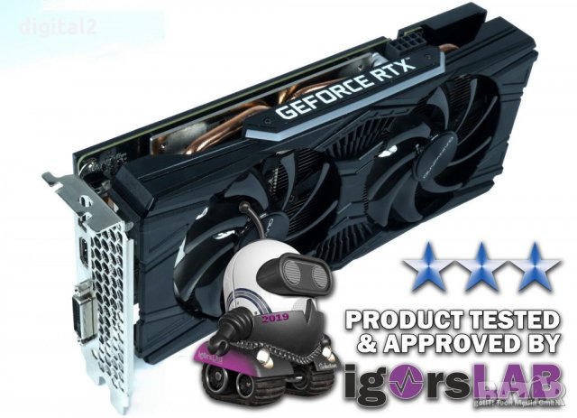 Видео картa Nvidia GeForce RTX 2060 SUPER GHOST 8GB GDDR6 256bit нова, снимка 2 - Видеокарти - 34014953